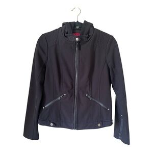 Coffee Shop New York Quilted Moto Jacket - Size Medium